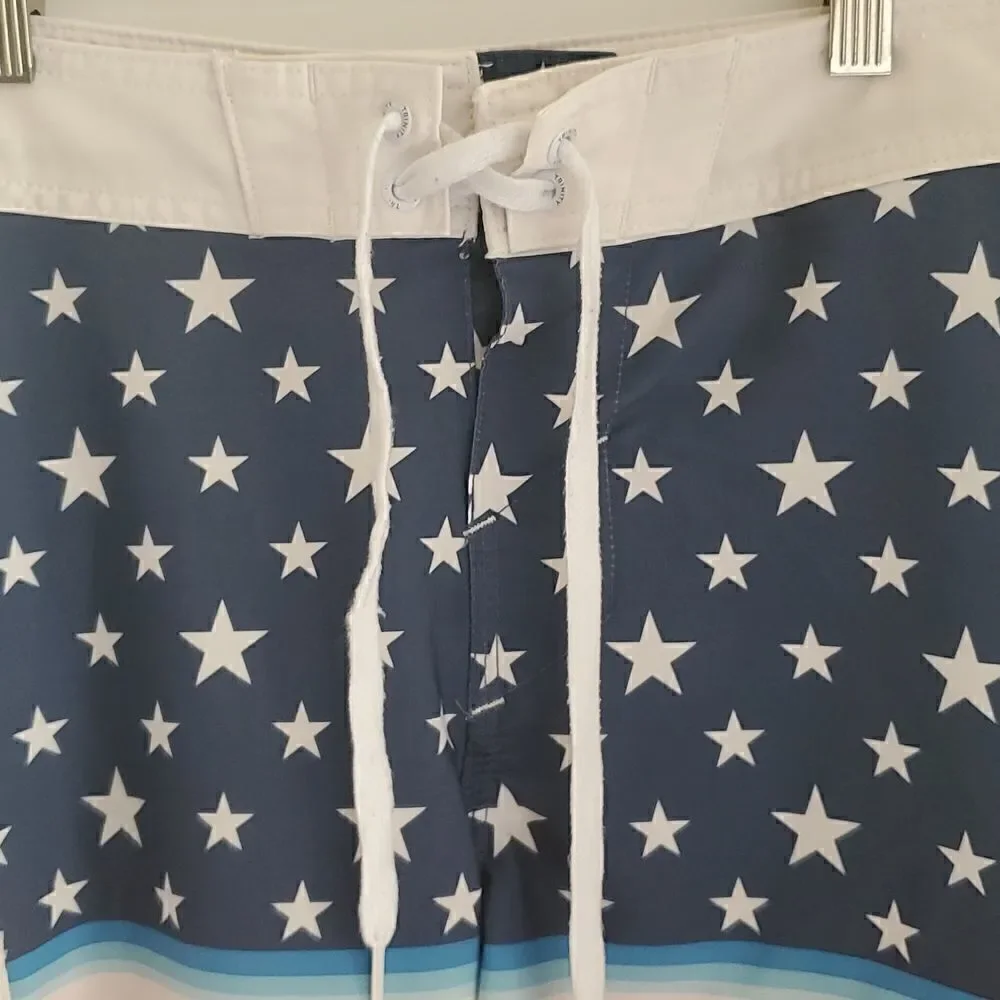 Trinity American Flag Men's Boardshorts Size 30